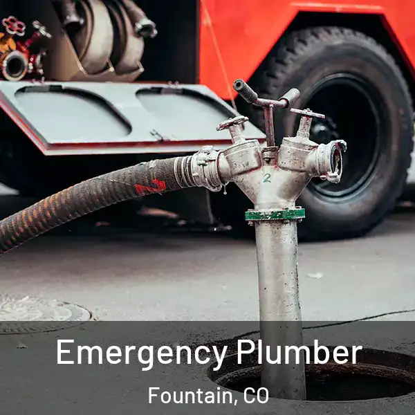  Emergency Plumber Fountain, CO