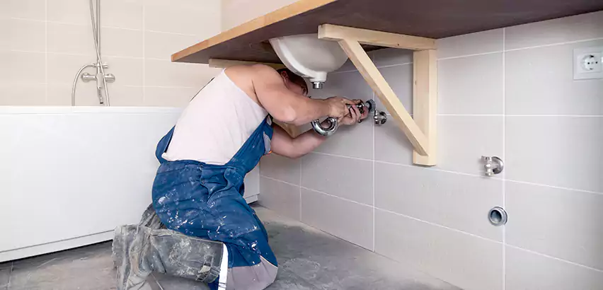 Slab Leak Detection in Fountain