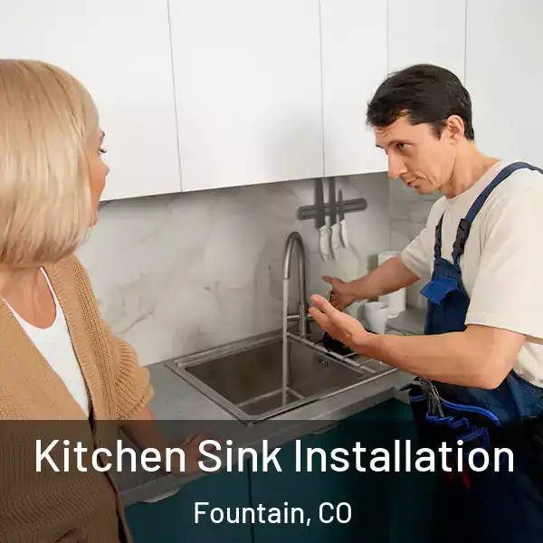  Kitchen Sink Installation Fountain, CO