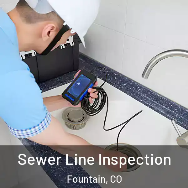  Sewer Line Inspection Fountain, CO